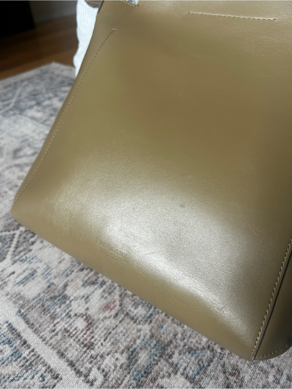 Everlane Work Tote Tan Crossbody Bag - Picture 8 of 13
